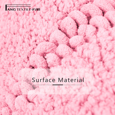 100% Polyester Bathtub Soft Shaggy Bath Rug Mat Water Absorbent